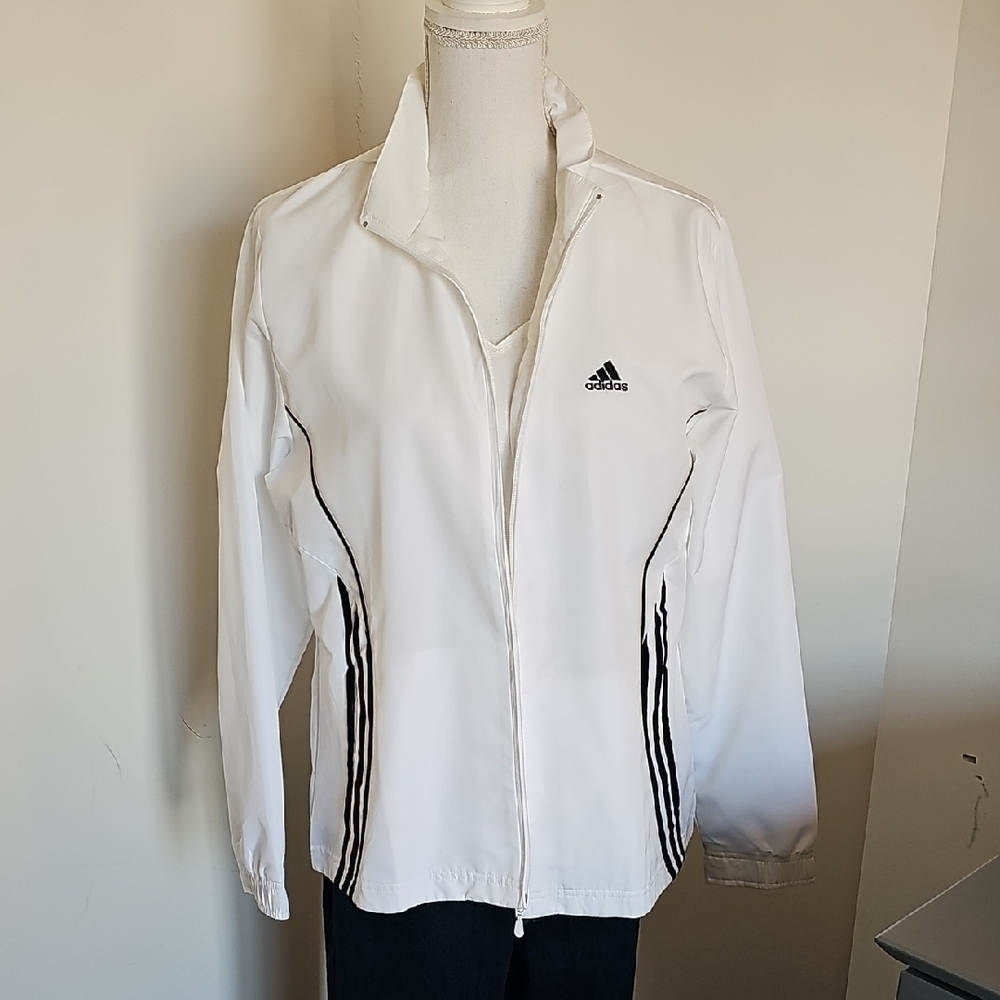 Adidas Women's White Jacket
